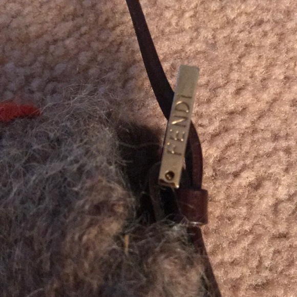 FENDI wool ZUCCA embroidered Baguette - Picture 5 of 8